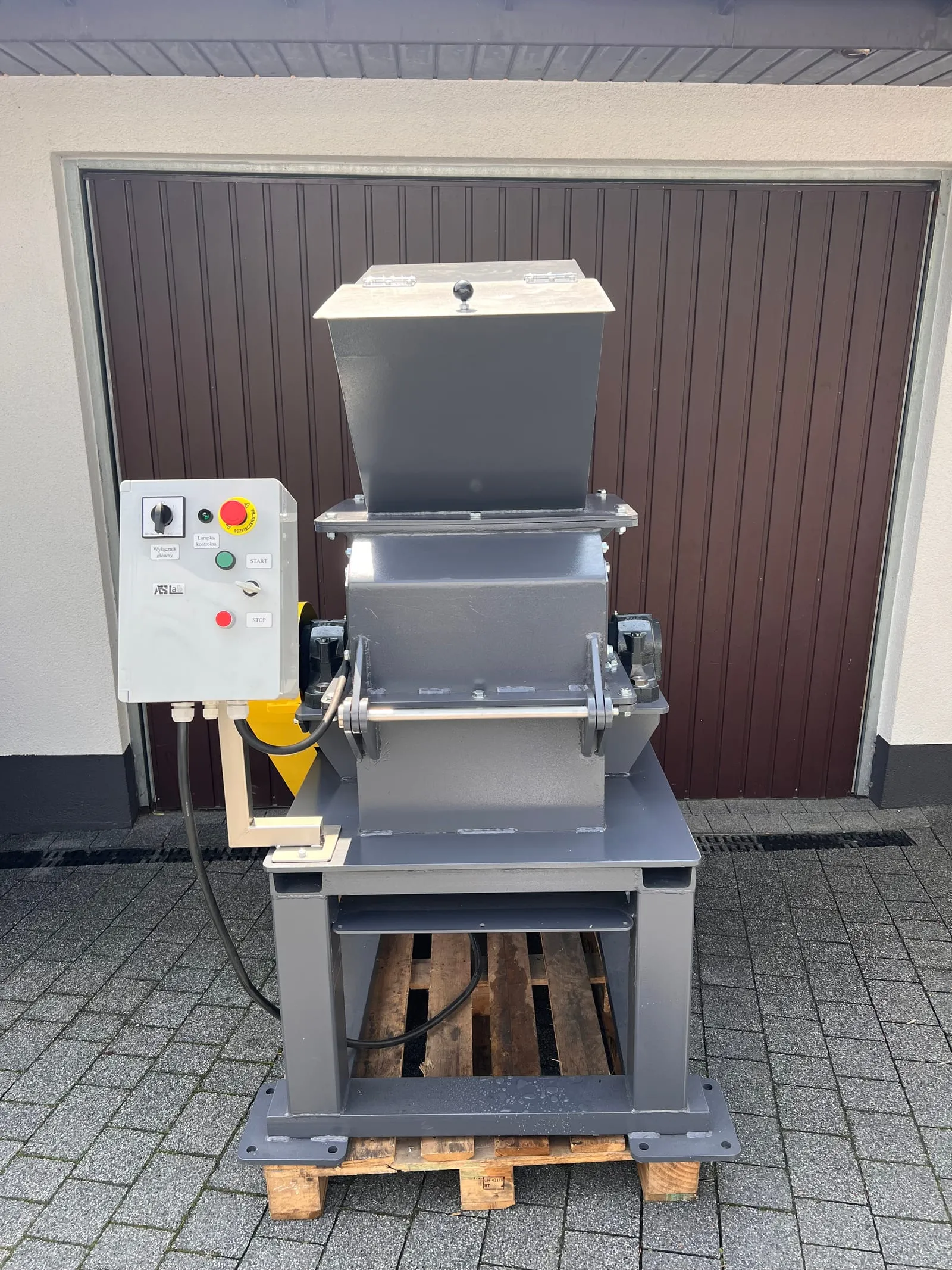 Kruszarka młotkowa KM-400 - AS‑LAB